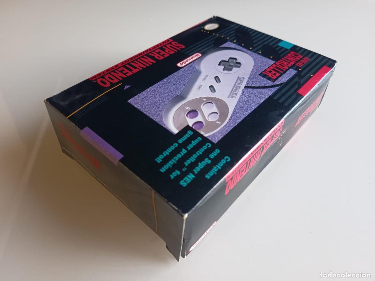 Videojuegos y consolas: Raro !! Super Nintendo Controller Set - PACK 2 Mandos 1991 - Foto 16