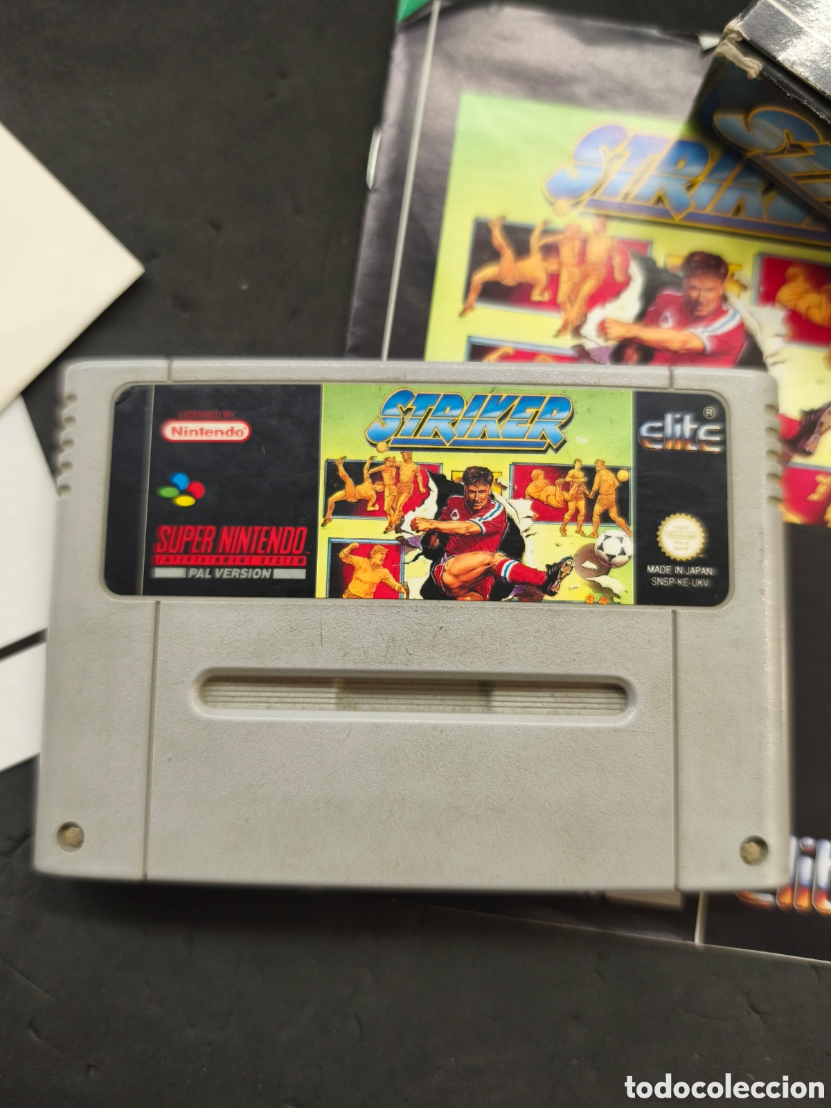 Videojuegos y consolas: Super Nintendo Striker uk - Foto 5