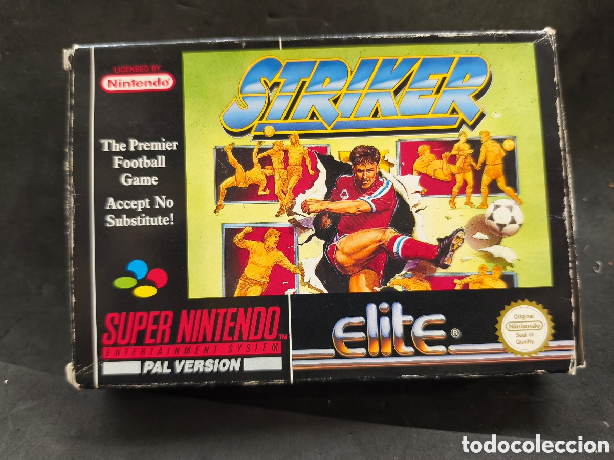 Videojuegos y consolas: Super Nintendo Striker uk - Foto 7