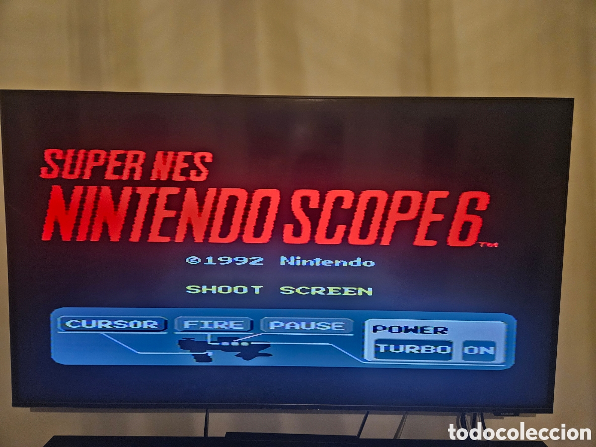 Videojuegos y consolas: Snes juego Nintendo Scope - Foto 3