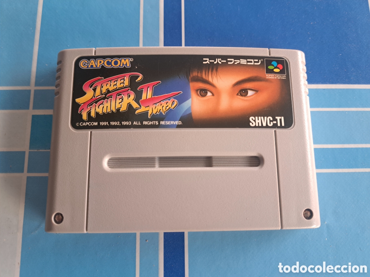 Videogiochi e Consoli: JUEGO STREET FIGHTER 2 TURBO SUPER FAMICOM SUPERNES JAPONESA SUPER NINTENDO SN