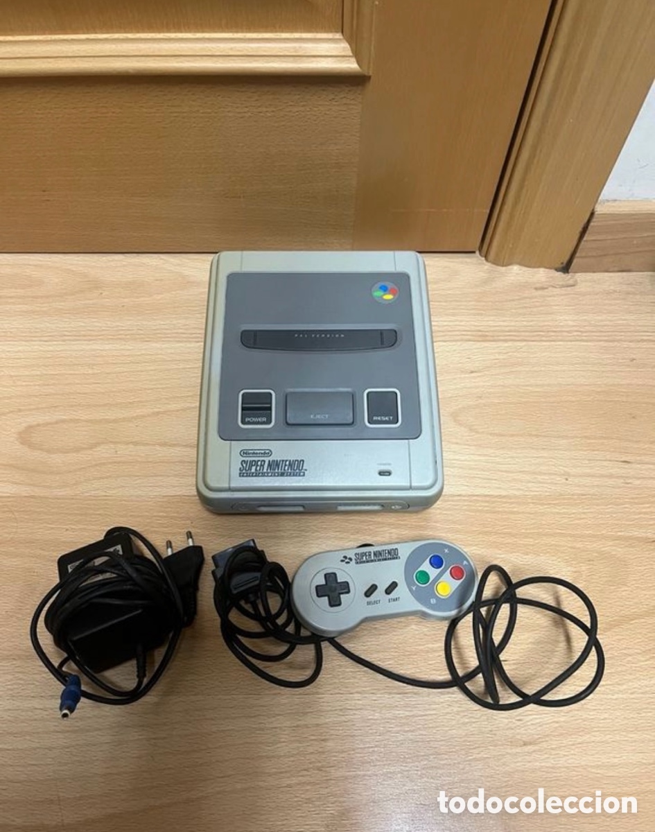 Video Games and Consoles: CONSOLA SUPER NINTENDO ORIGINAL