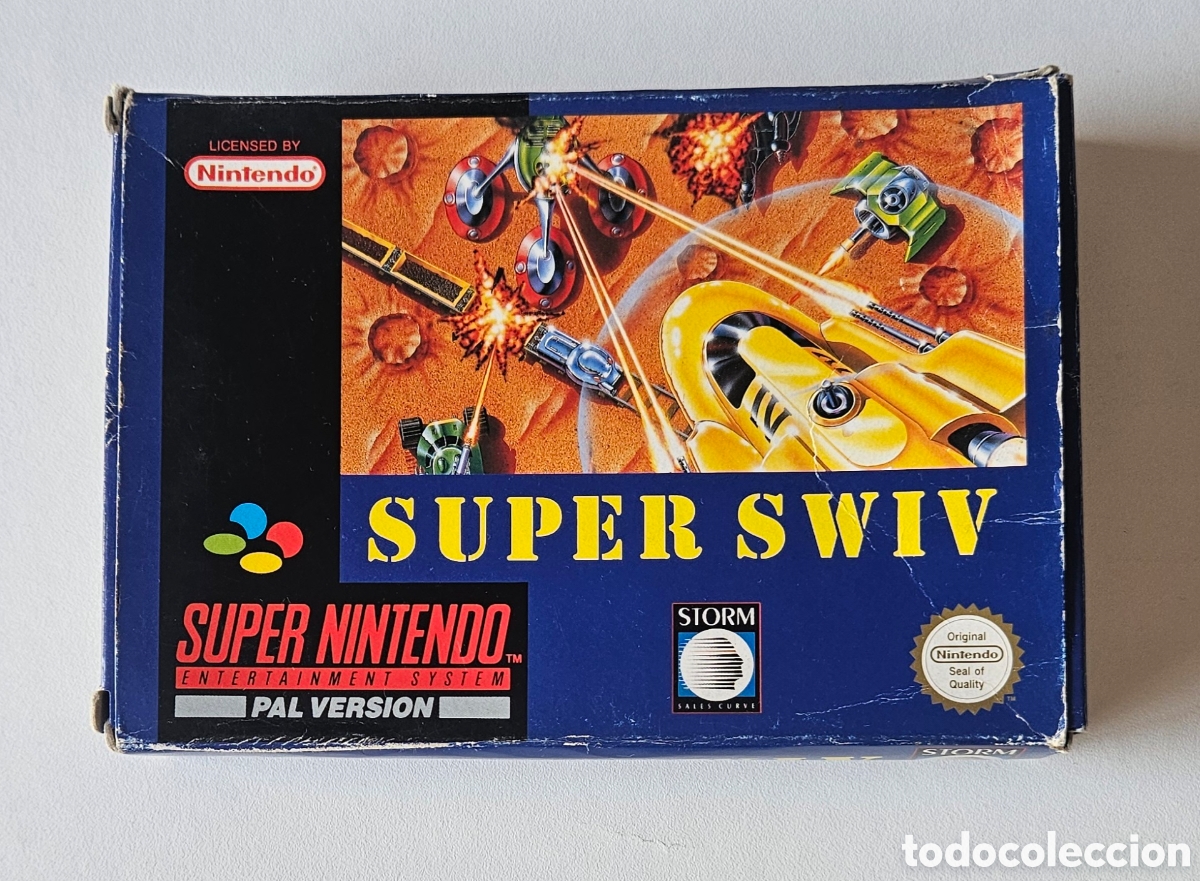 Videojuegos y Consolas: Super Swiv Super Nintendo Pal Espa&ntilde;a