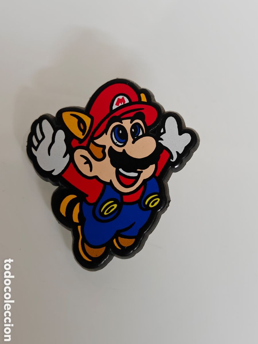 Videojuegos y Consolas: ANTIGUO PIN SUPER MARIO 1993 NINTENDO MUY DIF&Iacute;CIL