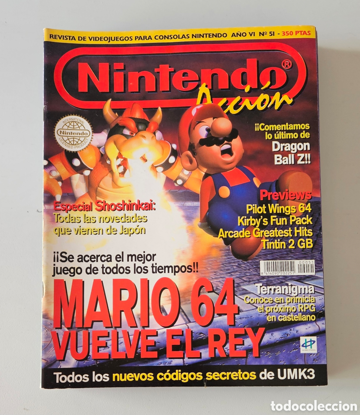 Videojuegos y Consolas: Nintendo Acci&oacute;n N&uacute;meros 51 al 60