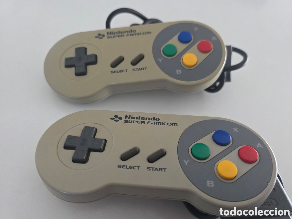 Videojuegos y Consolas: Mandos Nintendo SNES Originales Super Famicom