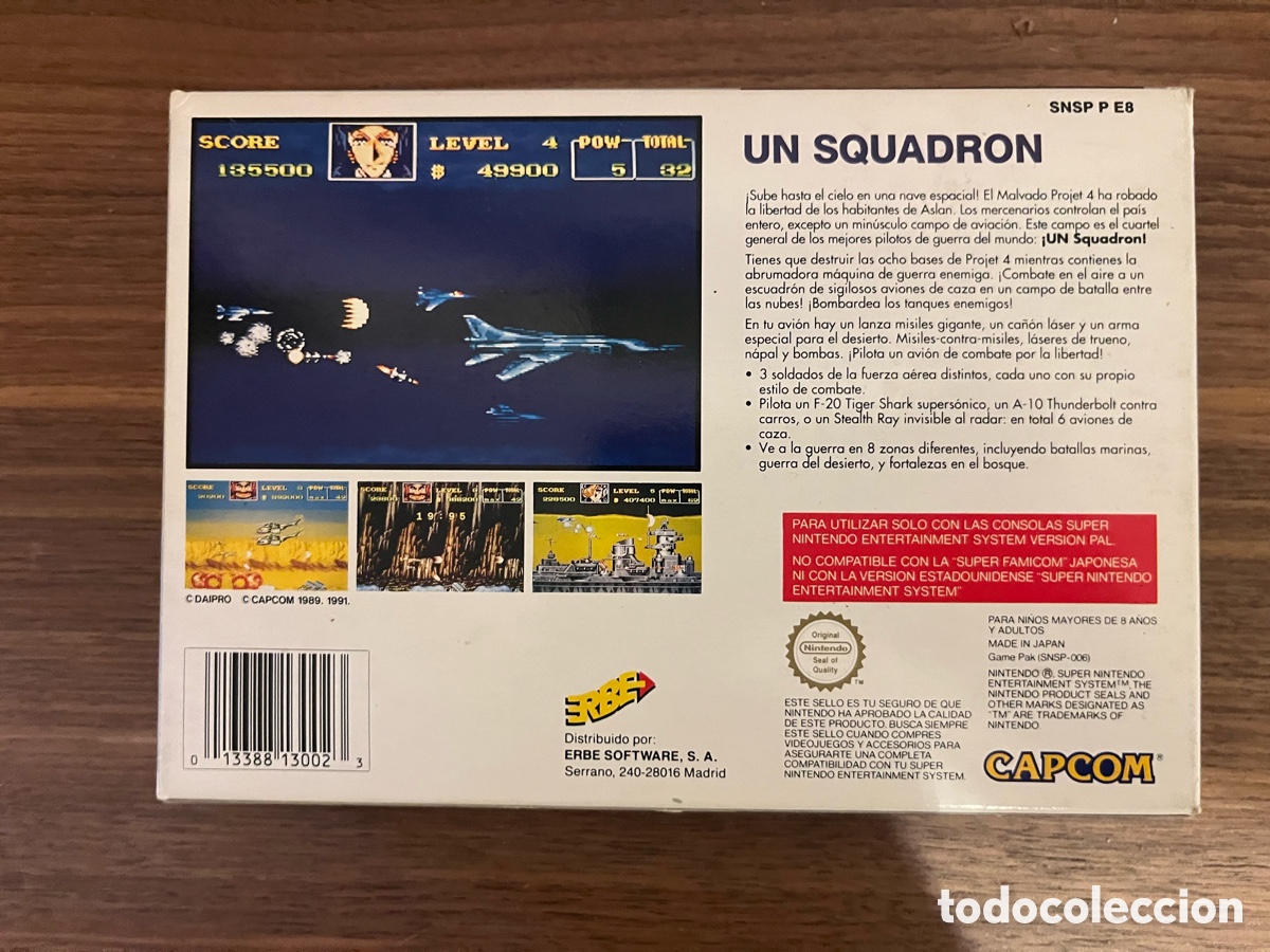 Videojuegos y consolas: U.N. Squadron pal esp super nintendo - Foto 3