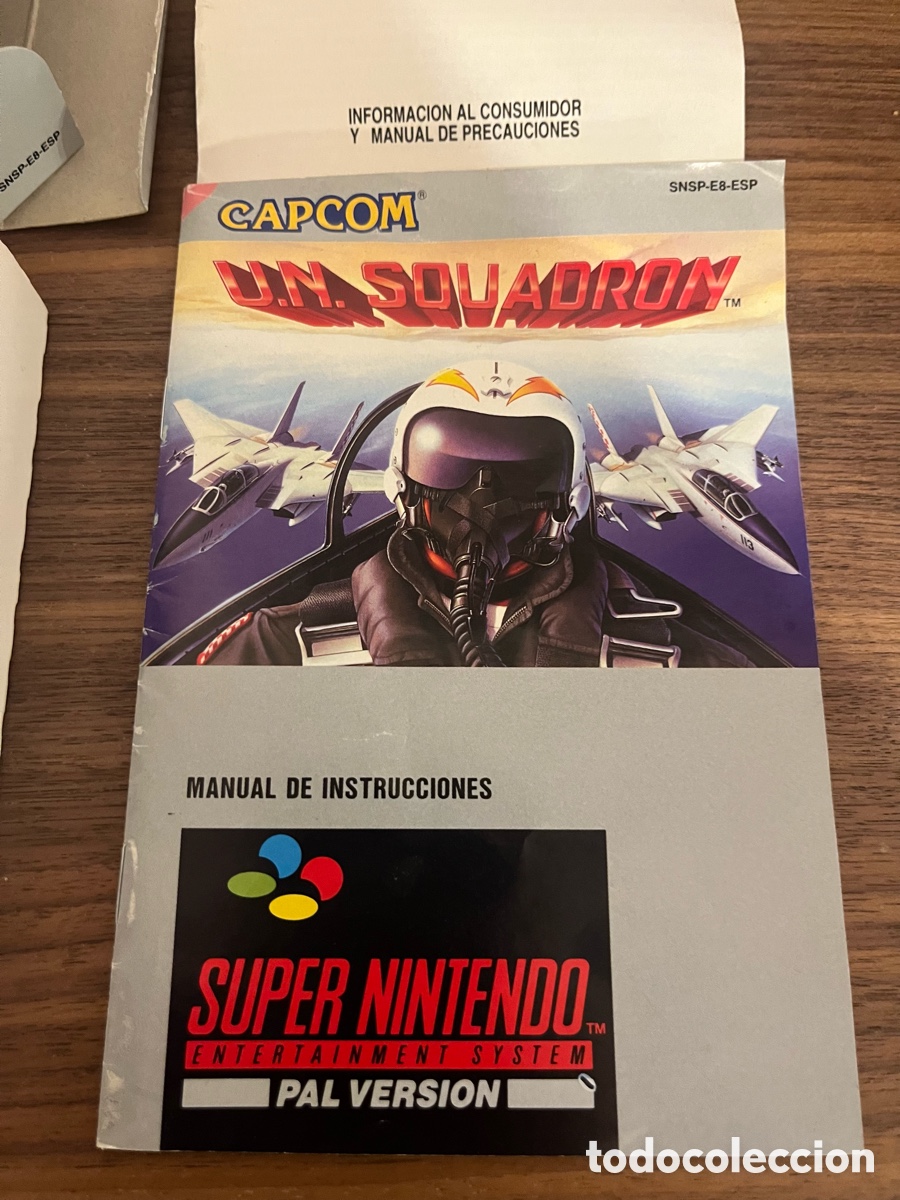 Videojuegos y consolas: U.N. Squadron pal esp super nintendo - Foto 9