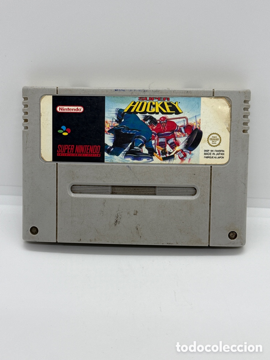 Videojuegos y Consolas: Juego S&uacute;per Nintendo Hockey