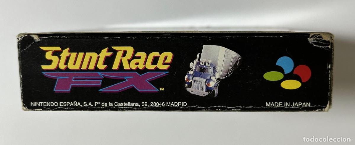 Videojuegos y consolas: Stunt Race FX SNES PAL ESP - Foto 4