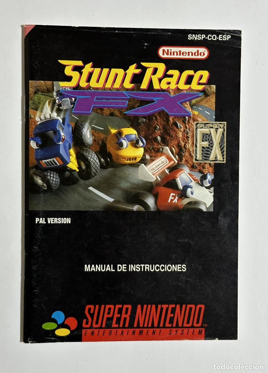 Videojuegos y consolas: Stunt Race FX SNES PAL ESP - Foto 8