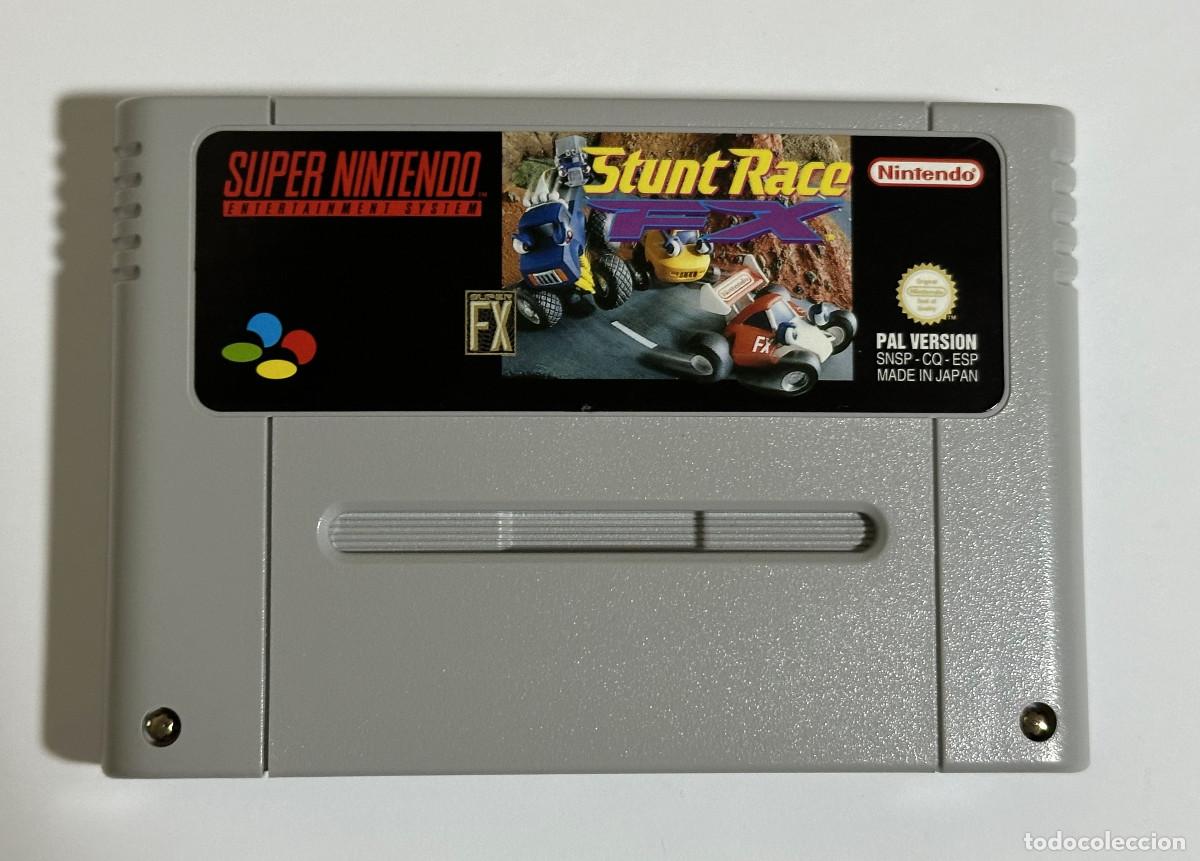 Videojuegos y consolas: Stunt Race FX SNES PAL ESP - Foto 10