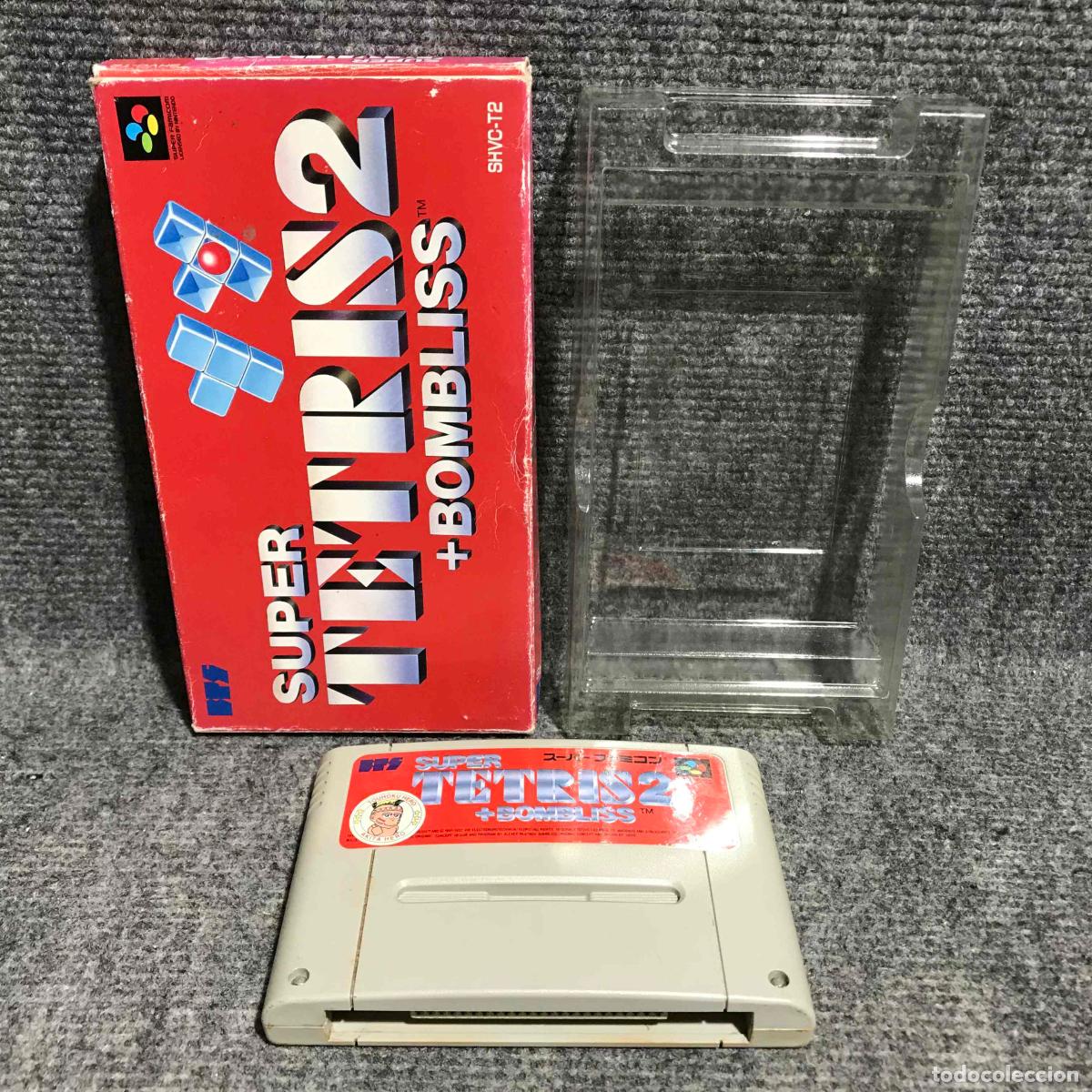 Videojuegos y Consolas: SUPER TETRIS 2+BOMBLISS JAP NINTENDO SUPER FAMICOM SNES SFC