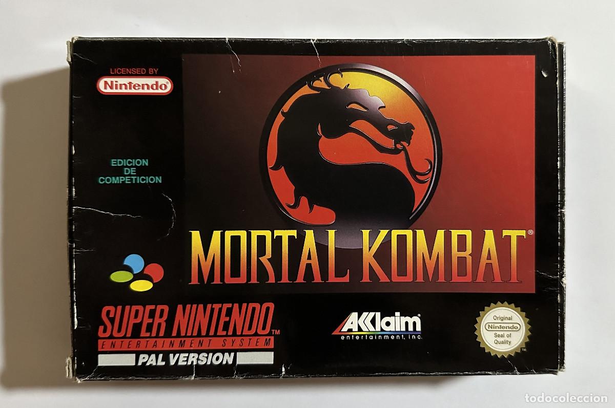 Videojuegos y consolas: Mortal Kombat SNES PAL ESP - Foto 2