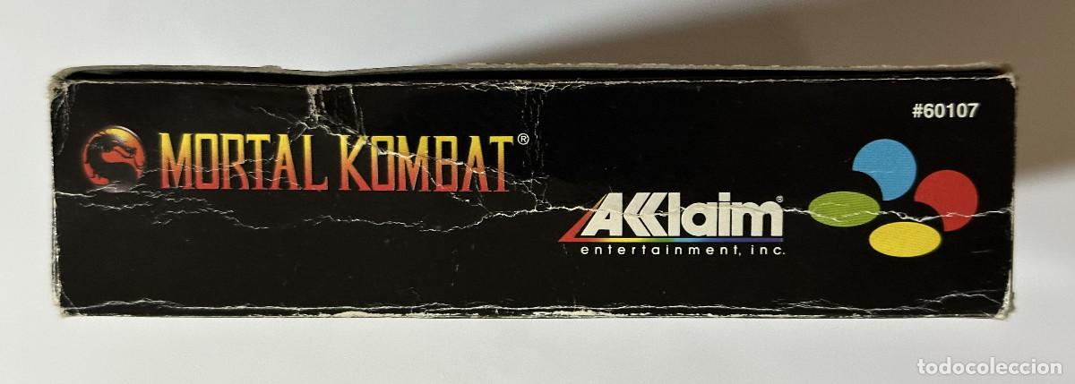 Videojuegos y consolas: Mortal Kombat SNES PAL ESP - Foto 4