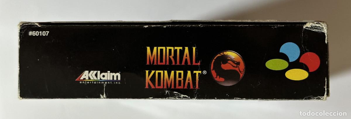 Videojuegos y consolas: Mortal Kombat SNES PAL ESP - Foto 5