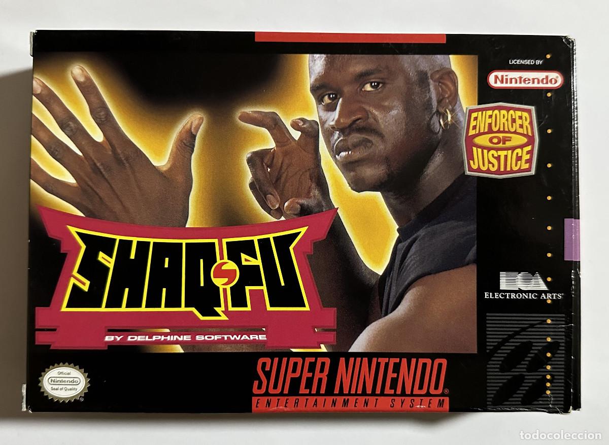 Videojuegos y consolas: Shaq Fu SNES NTSC USA - Foto 2