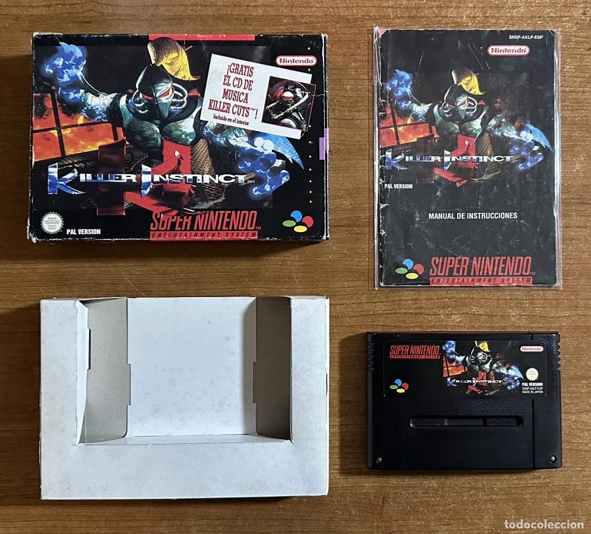 Videojuegos y consolas: Super Nintendo Killer Instinct Pal ESP - Foto 1