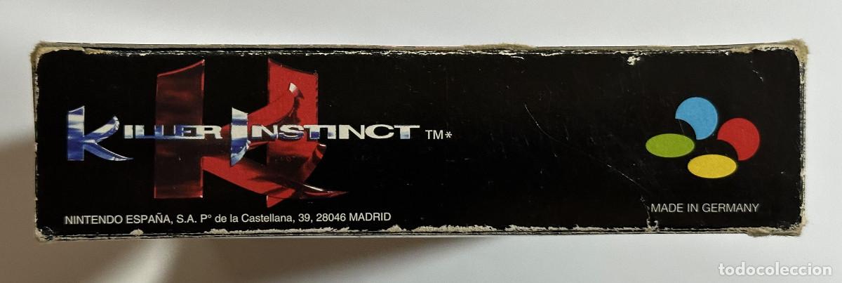 Videojuegos y consolas: Super Nintendo Killer Instinct Pal ESP - Foto 4