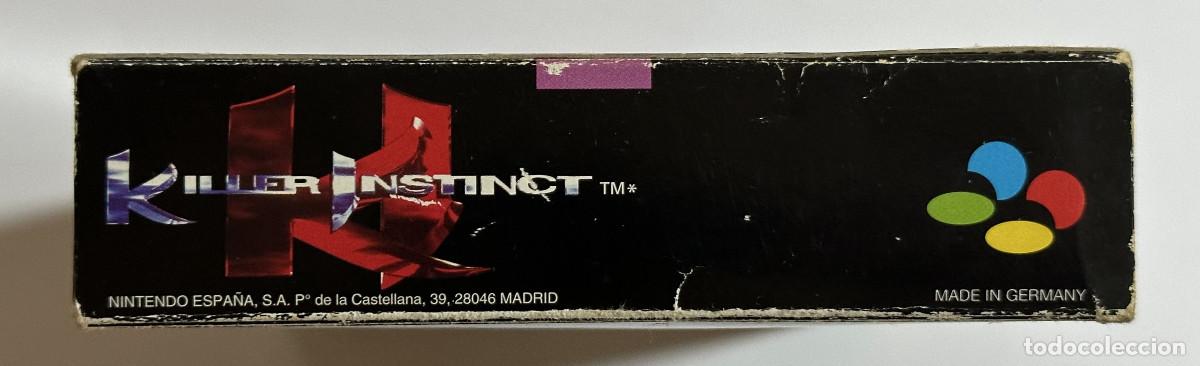 Videojuegos y consolas: Super Nintendo Killer Instinct Pal ESP - Foto 5