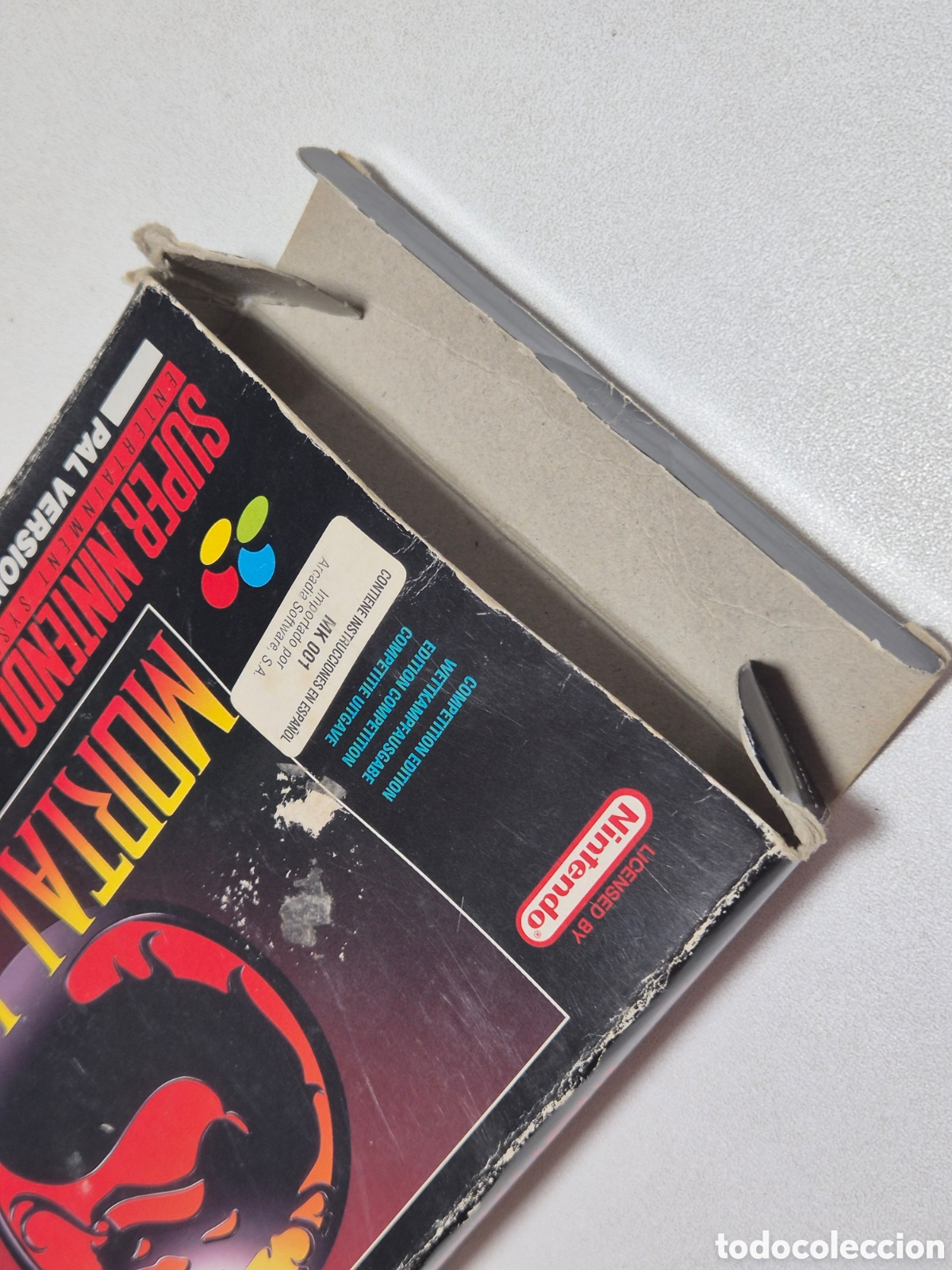 Videojuegos y consolas: Mortal Kombat Snes. Supernintendo - Foto 7