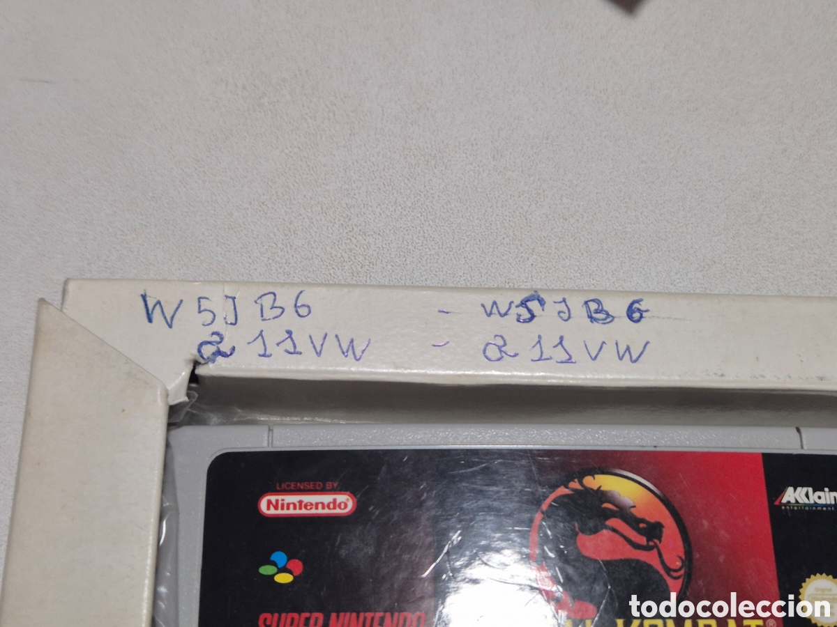 Videojuegos y consolas: Mortal Kombat Snes. Supernintendo - Foto 8