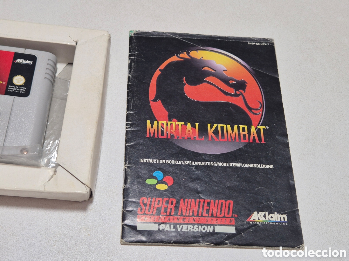 Videojuegos y consolas: Mortal Kombat Snes. Supernintendo - Foto 9