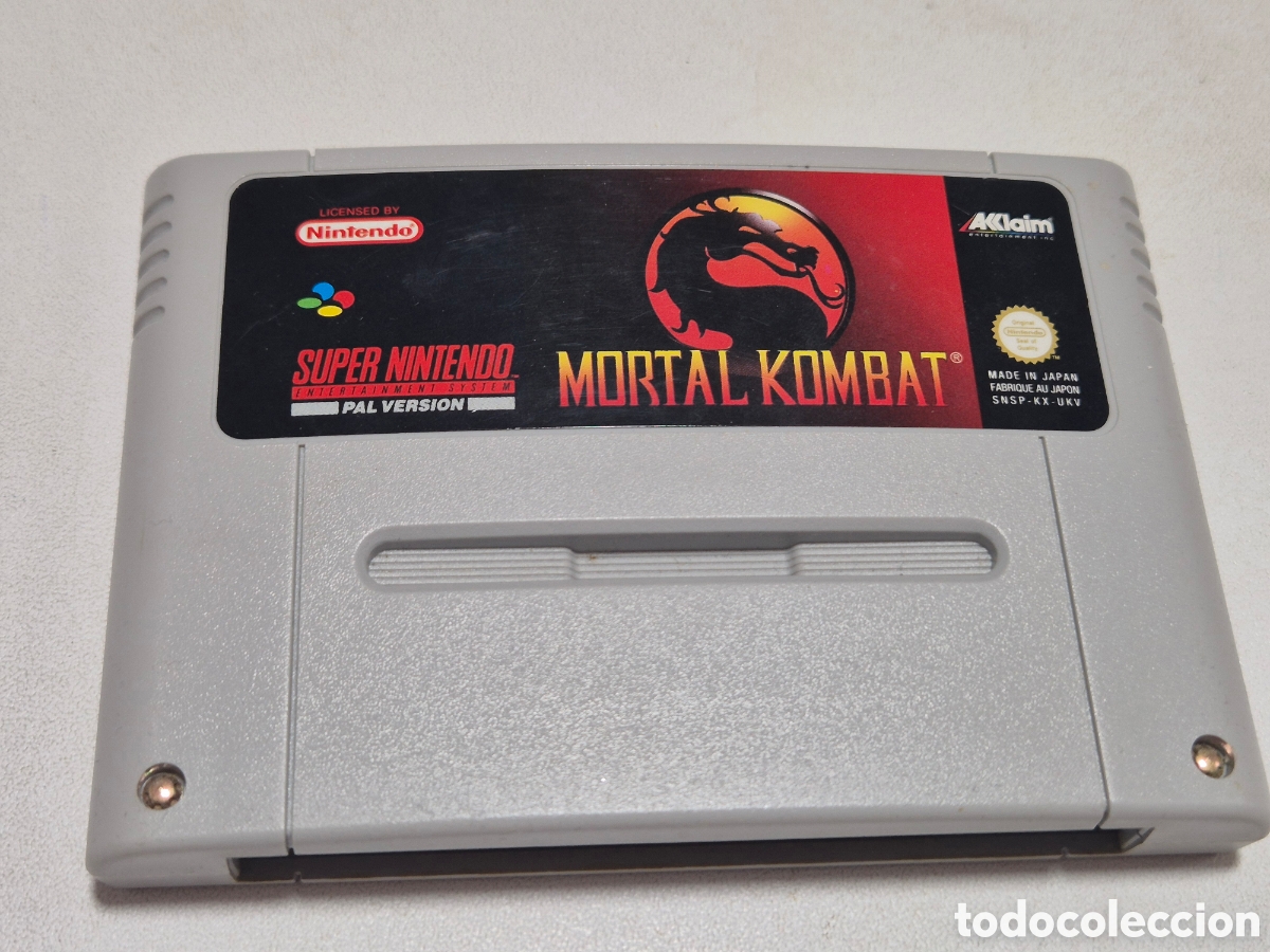 Videojuegos y consolas: Mortal Kombat Snes. Supernintendo - Foto 11