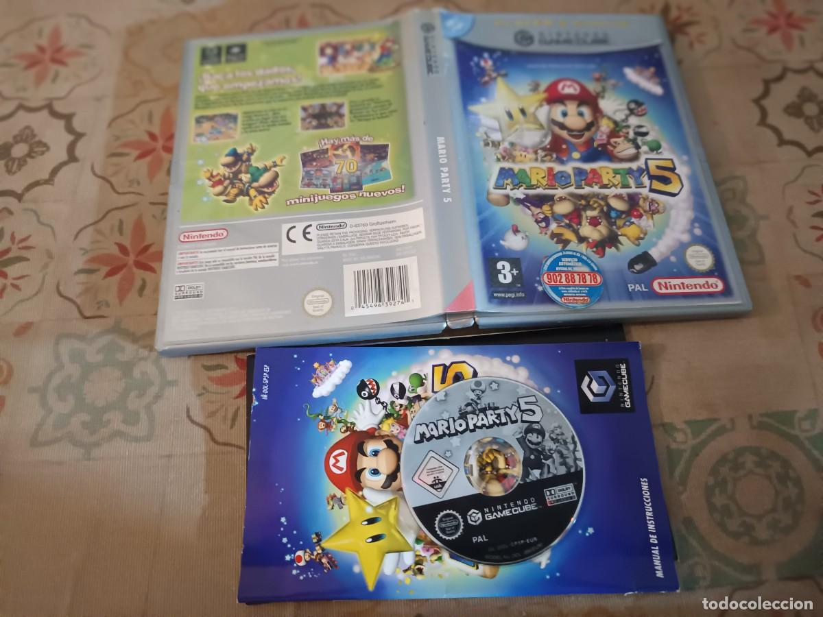 Videojuegos y consolas: Mario Party 5, Gamecube.Completo pal esp - Foto 2