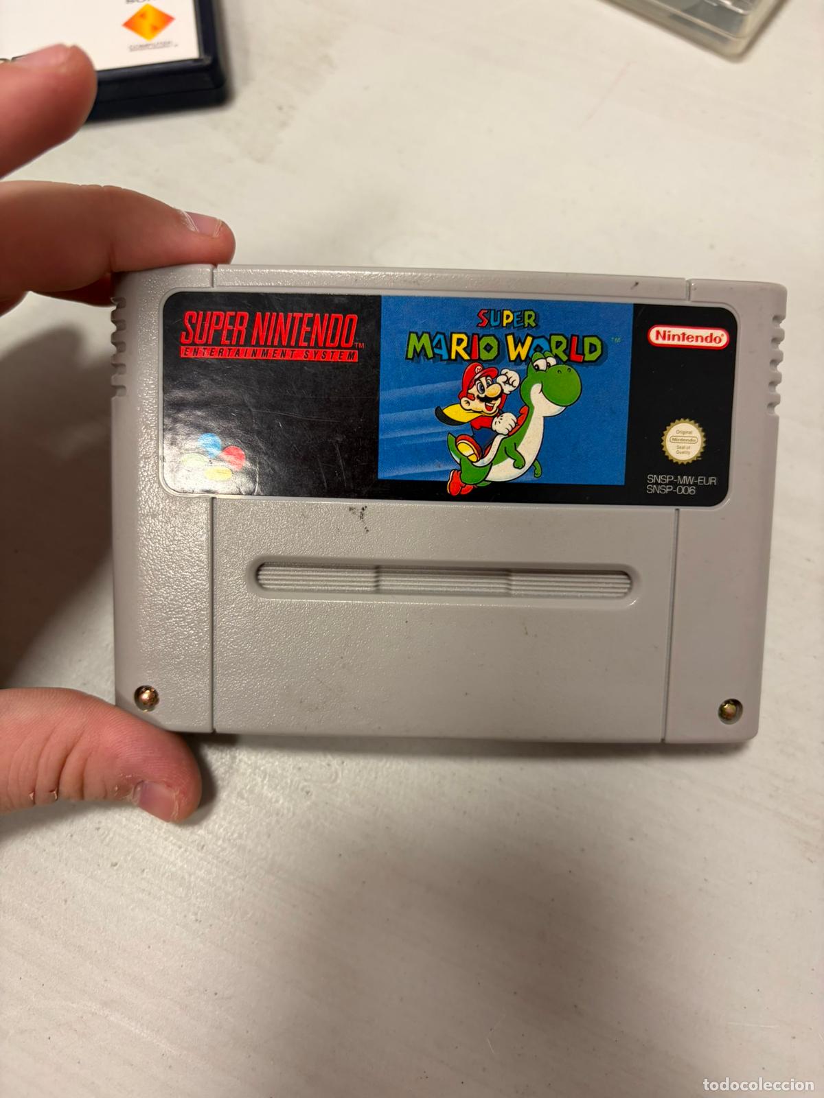 Videojuegos y Consolas: Super mario world - Super Nintendo SNES - PAL EUR Cartucho
