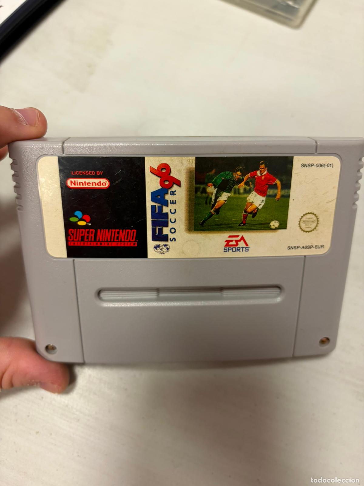 Videojuegos y Consolas: Fifa soccer 96 - Super Nintendo SNES - PAL EUR Cartucho