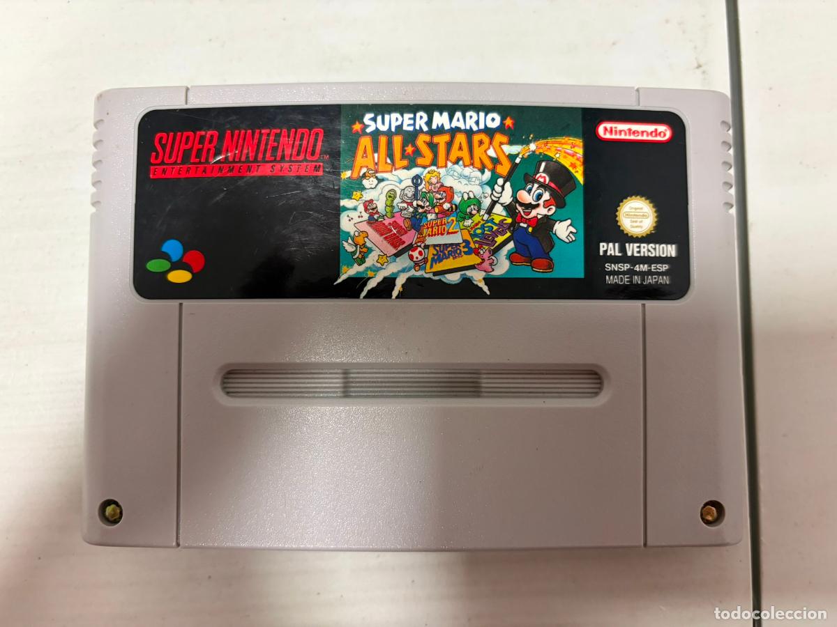 Videojuegos y Consolas: Super mario all stars - Nintendo SNES super nintendo - PAL