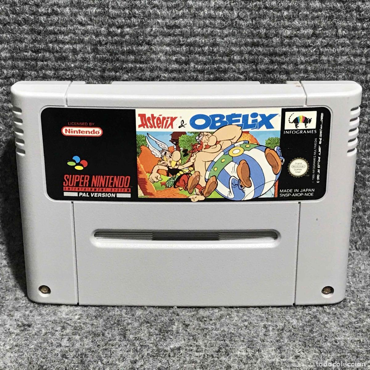 Videojuegos y Consolas: ASTERIX AND OBELIX SUPER NINTENDO SNES
