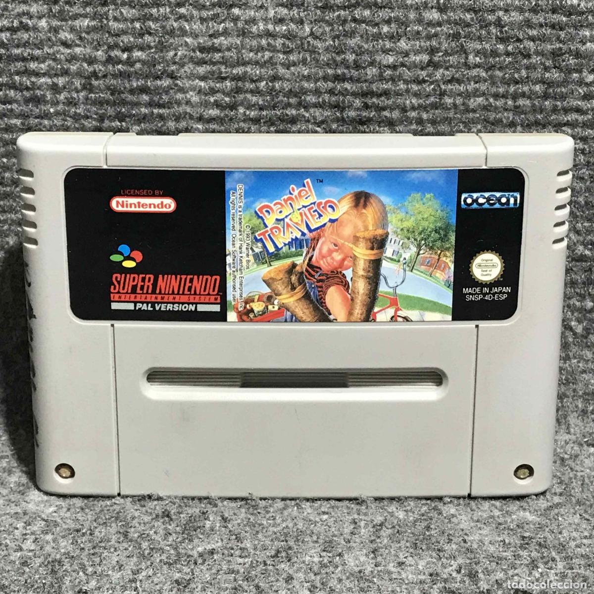 Videojuegos y Consolas: DANIEL EL TRAVIESO SUPER NINTENDO SNES