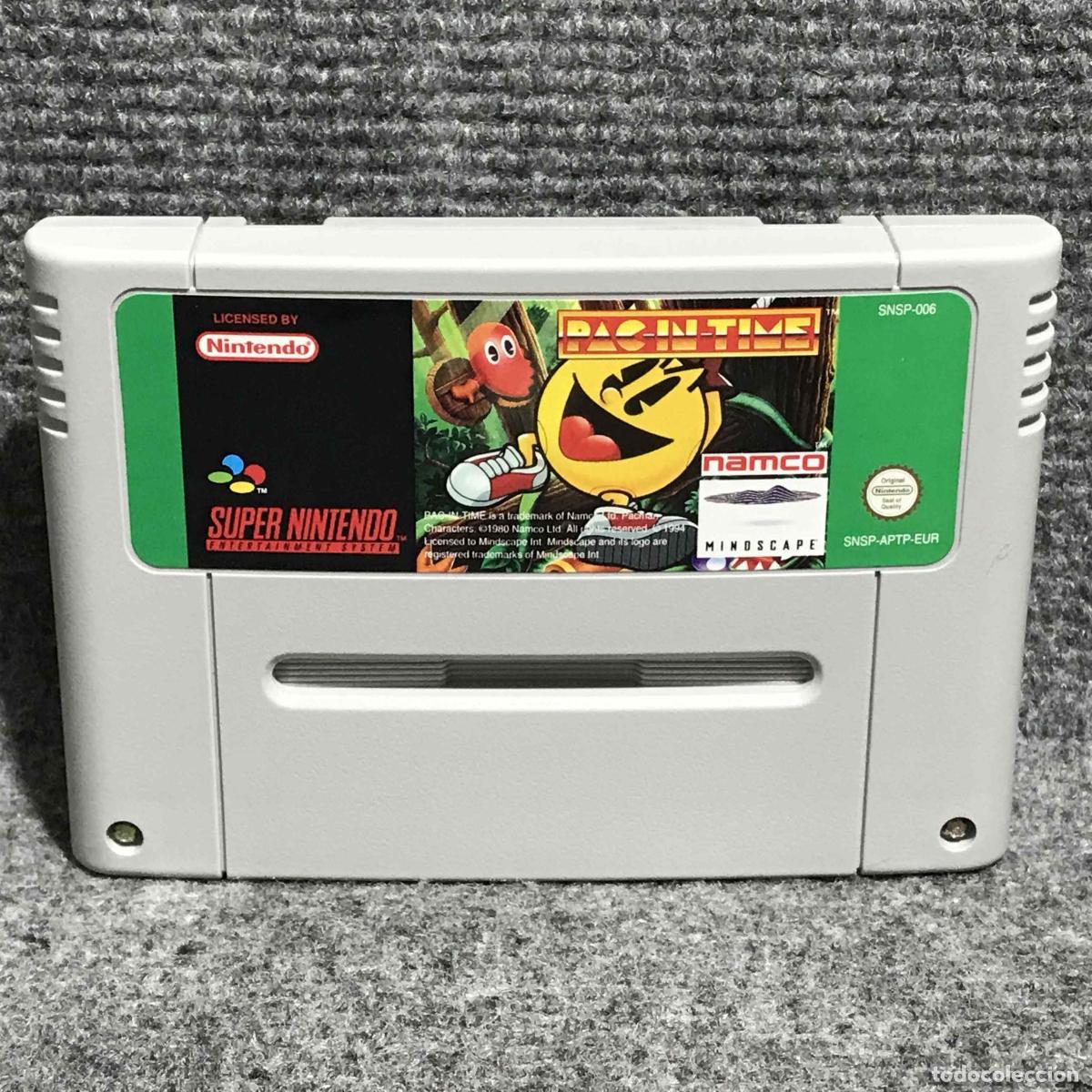 Videojuegos y Consolas: PAC IN TIME SUPER NINTENDO SNES