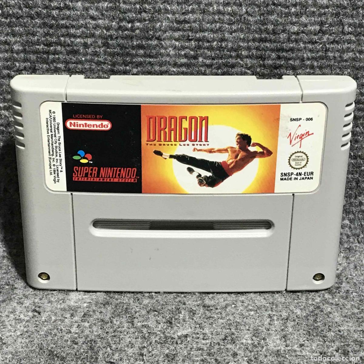 Videojuegos y Consolas: DRAGON THE BRUCE LEE STORY SUPER NINTENDO SNES