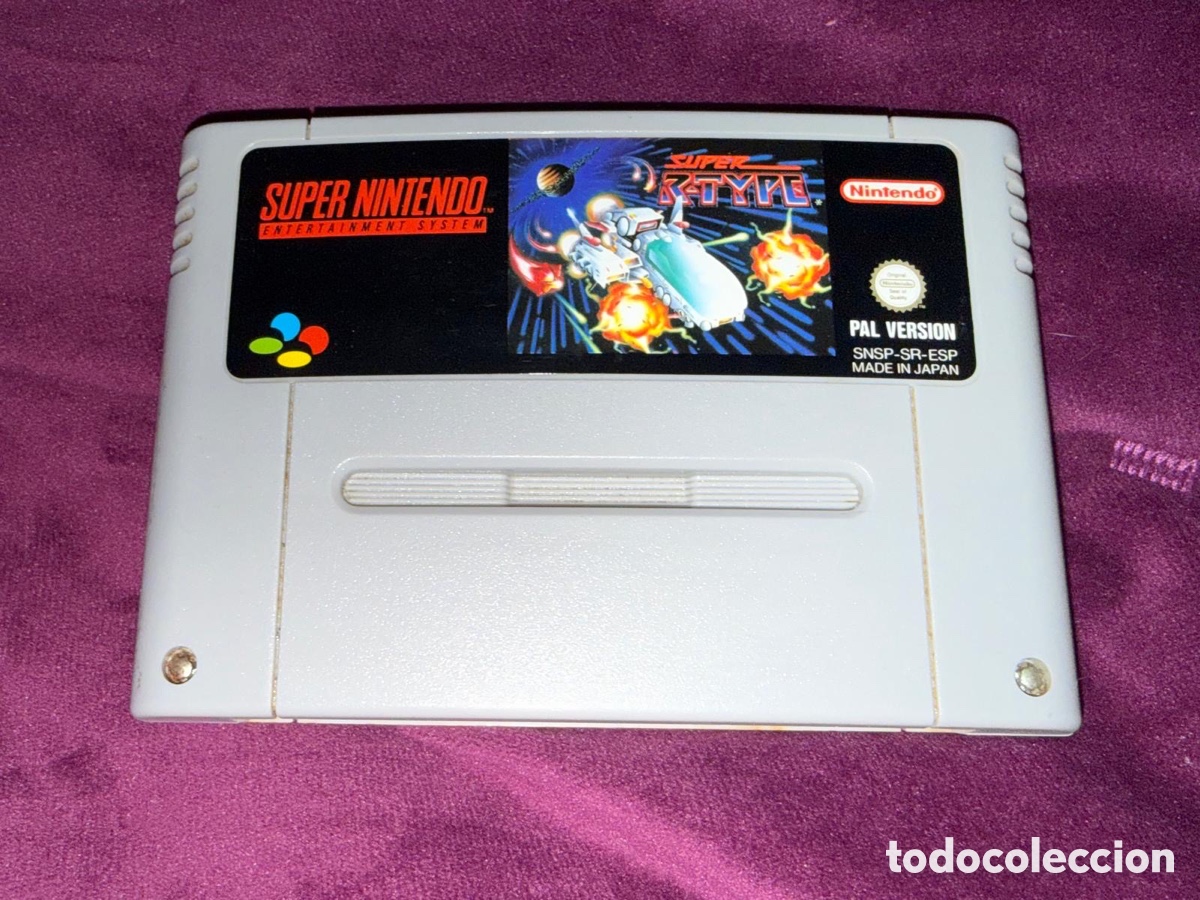 Videojuegos y Consolas: SUPER R TYPE SNES PAL