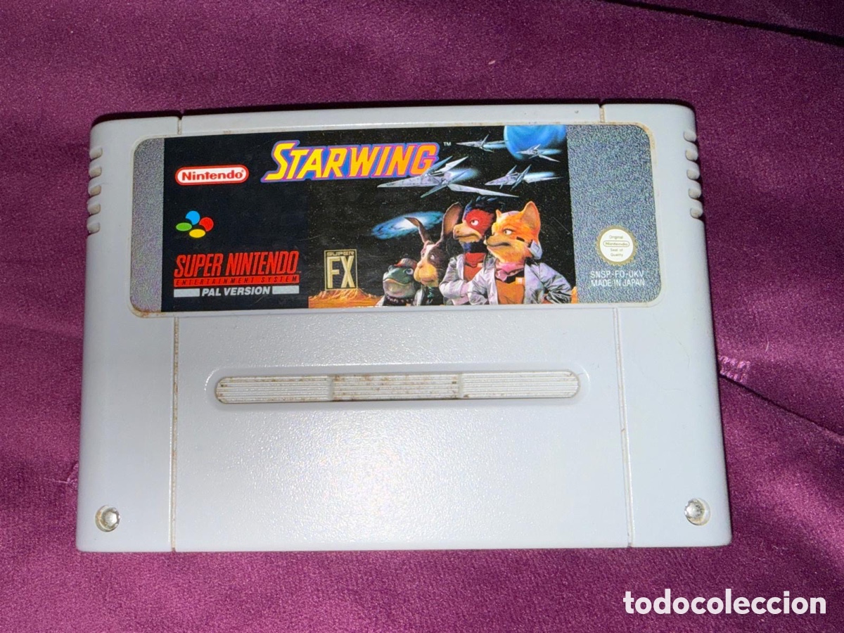 Videojuegos y Consolas: SUPER NINTENDO STARWING PAL