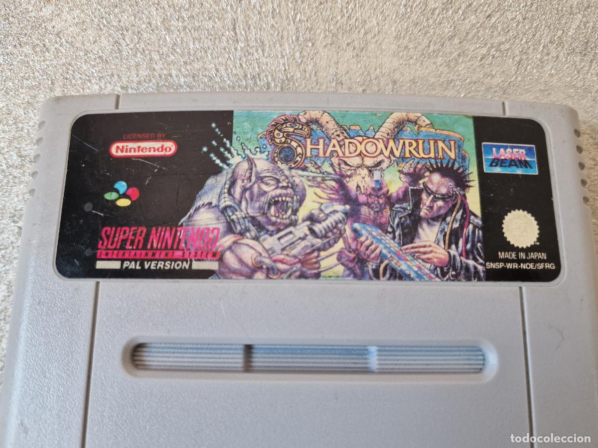Videojuegos y consolas: SHADOWRUN SNES SUPER NINTENDO - Foto 7