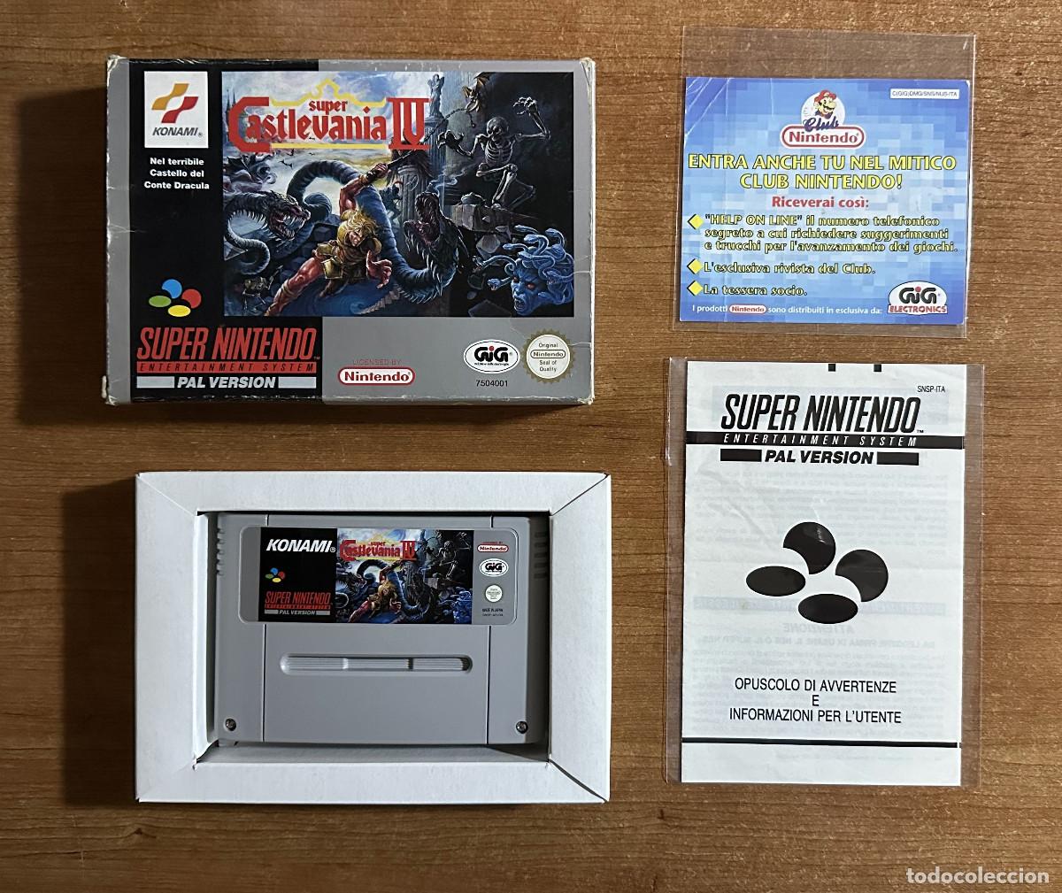 Videojogos e Consolas: SUPER CASTLEVANIA IV SUPER NINTENDO PAL ITA