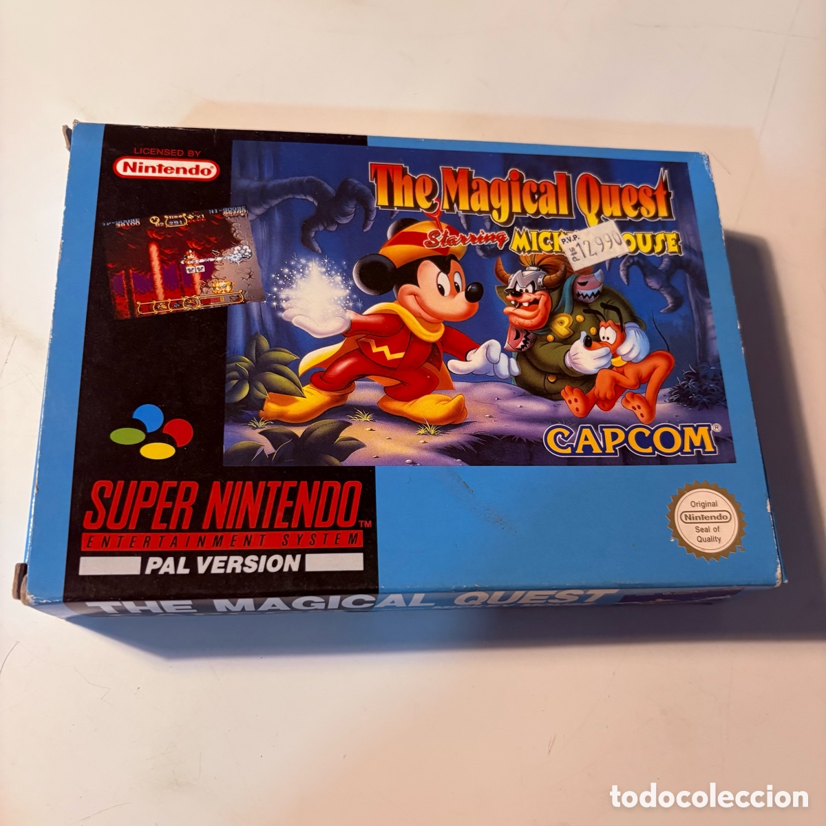 Videojuegos y Consolas: JUEGO NUEVO A ESTRENAR SUPER NINTENDO THE MAGICAL QUEST STARRING MICKEY MOUSE SNES