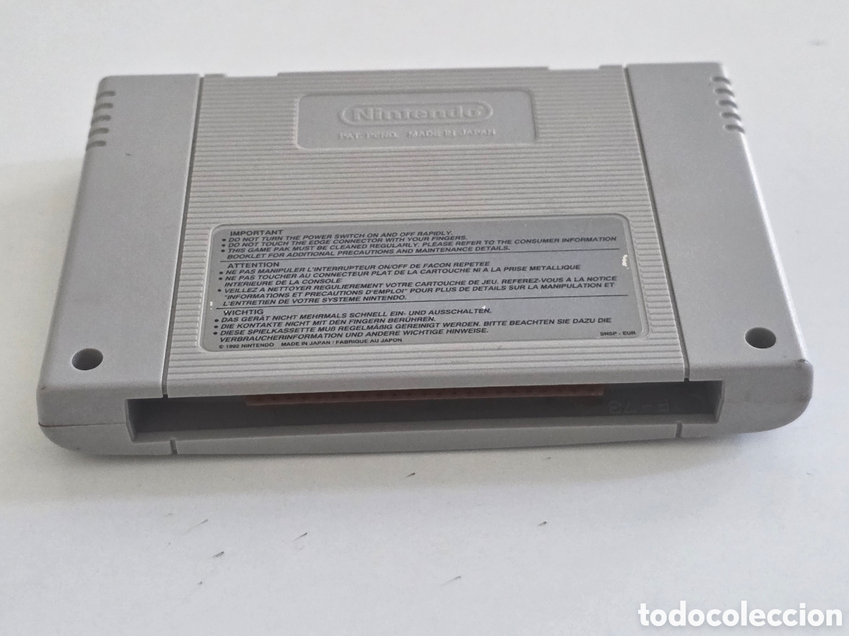 Videojuegos y consolas: f1 pole position 2 snes funciona bien - Foto 5