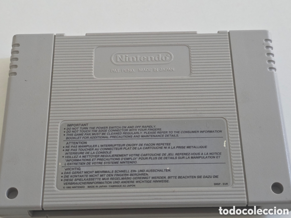 Videojuegos y consolas: f1 pole position 2 snes funciona bien - Foto 7