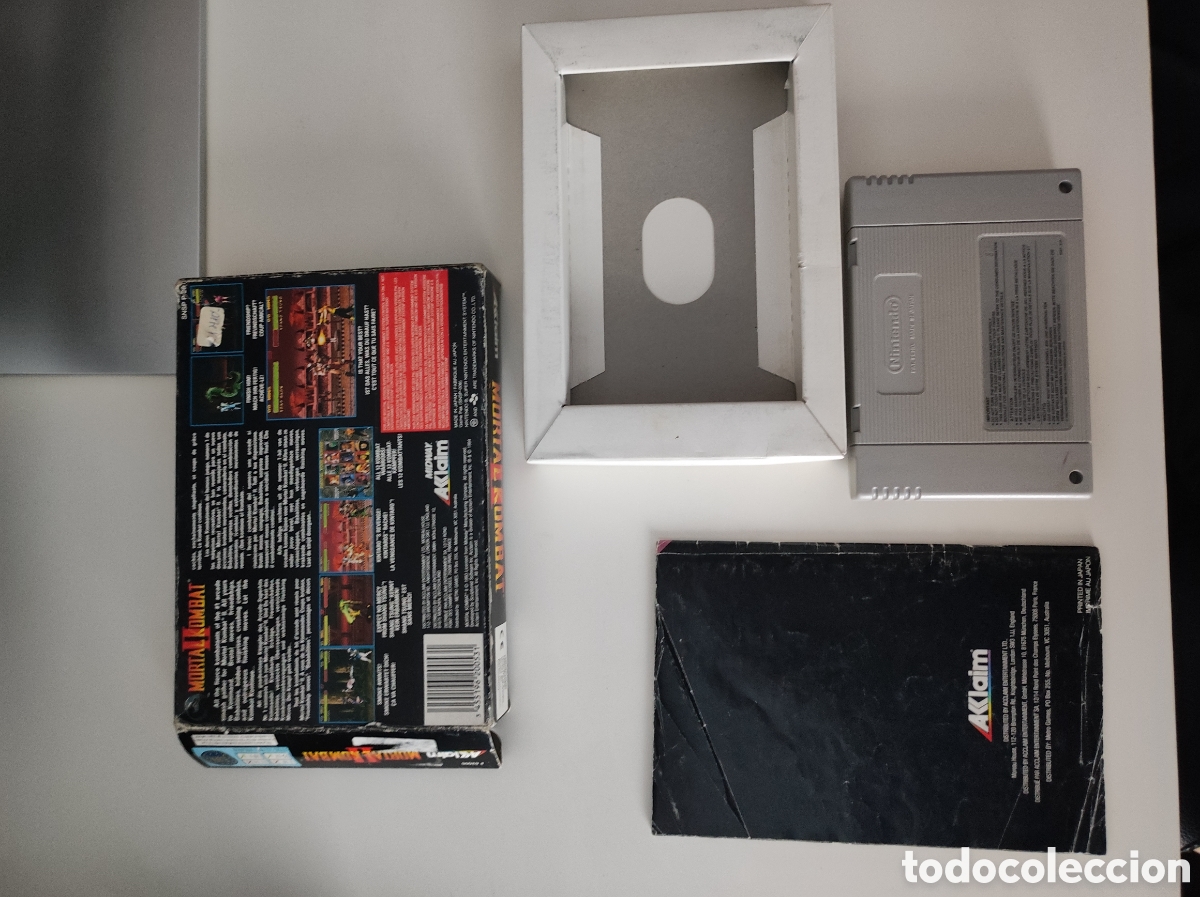 Videojuegos y consolas: Mortal Kombat II s&uacute;per Nintendo - Foto 2