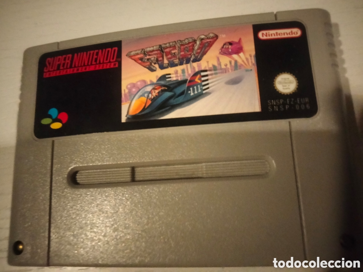 Videojuegos y Consolas: F-Zero Super Nintendo pal