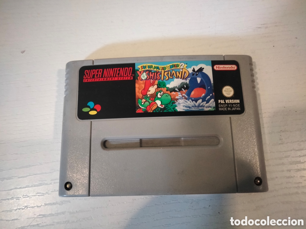 Videojuegos y Consolas: Super Mario world 2 Yoshi's Island Pal S&uacute;per Nintendo