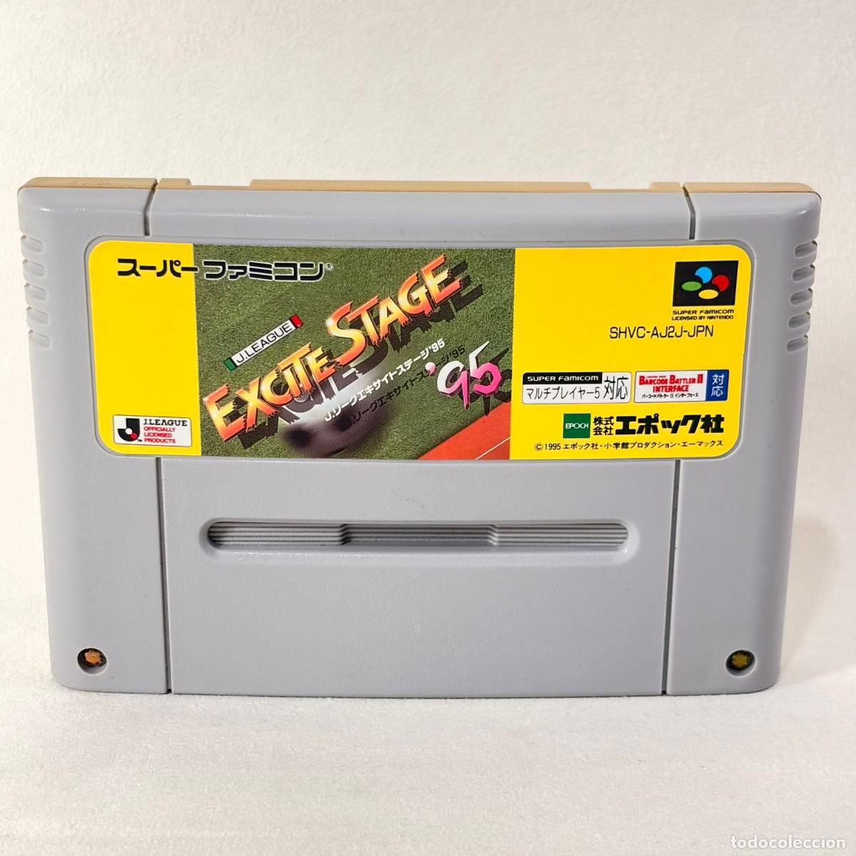Videojuegos y Consolas: VIDEOJUEGO SUPER NINTENDO SNES - J.LEAGUE EXCITE STAGE 95 - 1994 - SHVC-AJ2J - JAP&Oacute;N