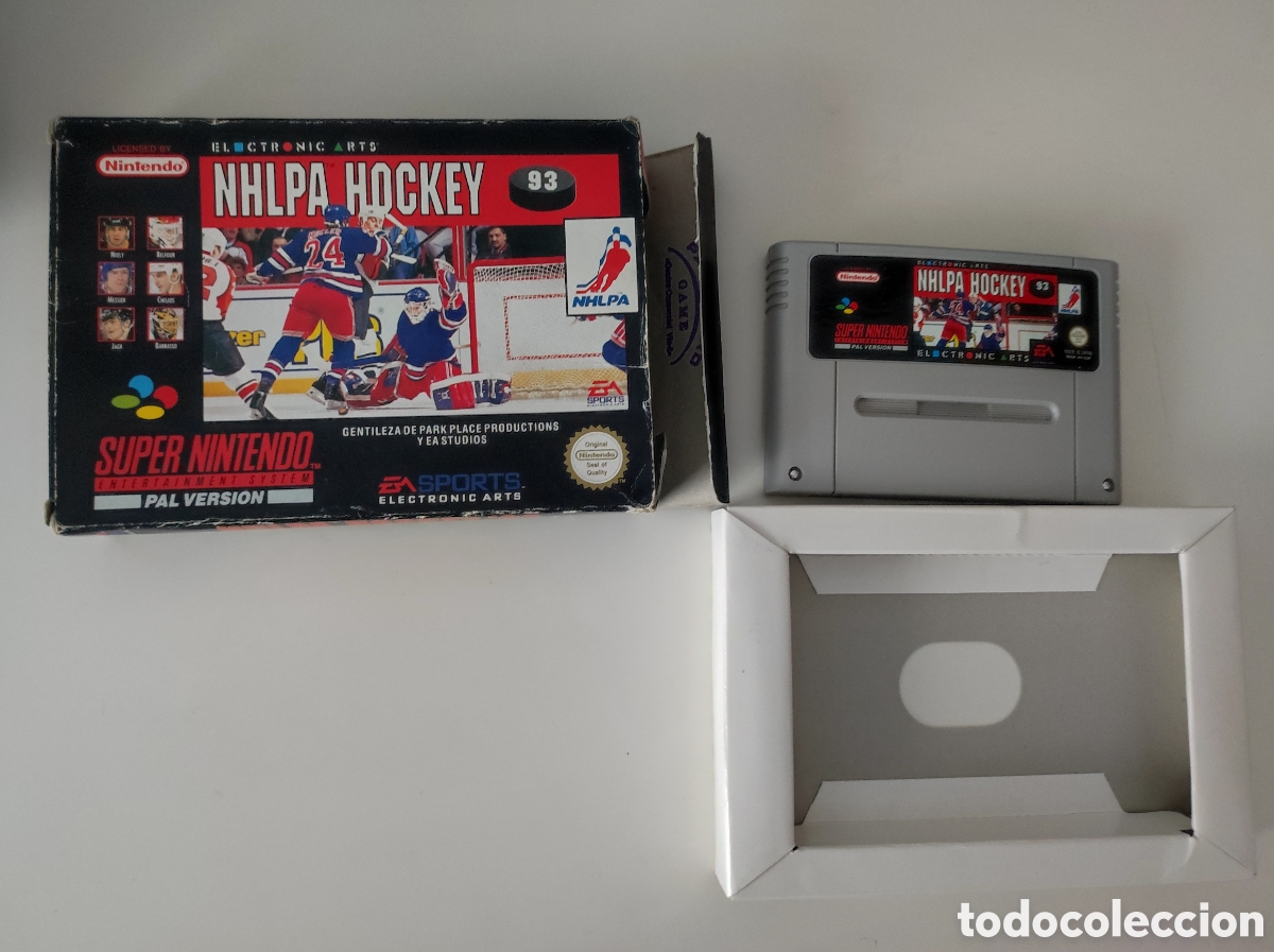 Video Games and Consoles: NHLPA Hockey 93' S&uacute;per Nintendo