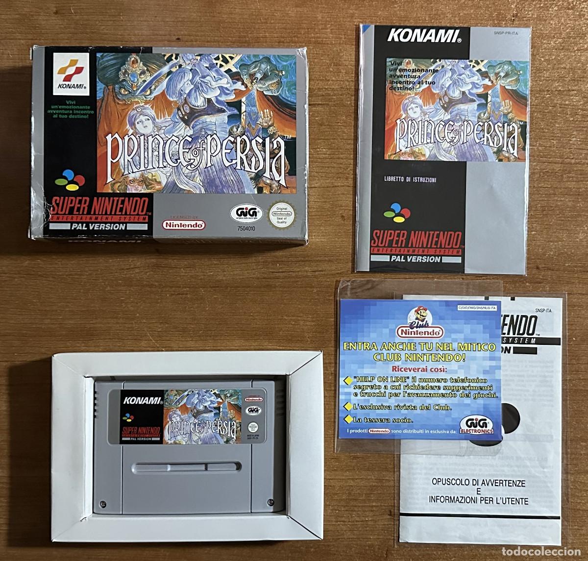 Videojuegos y Consolas: Prince of Persia SNES Pal ITA