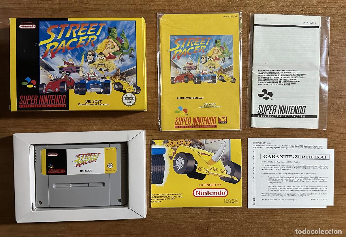 Videojuegos y Consolas: Street Racer SNES Pal EUR